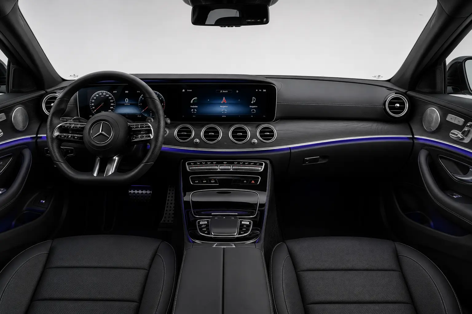 Executive taxi interior