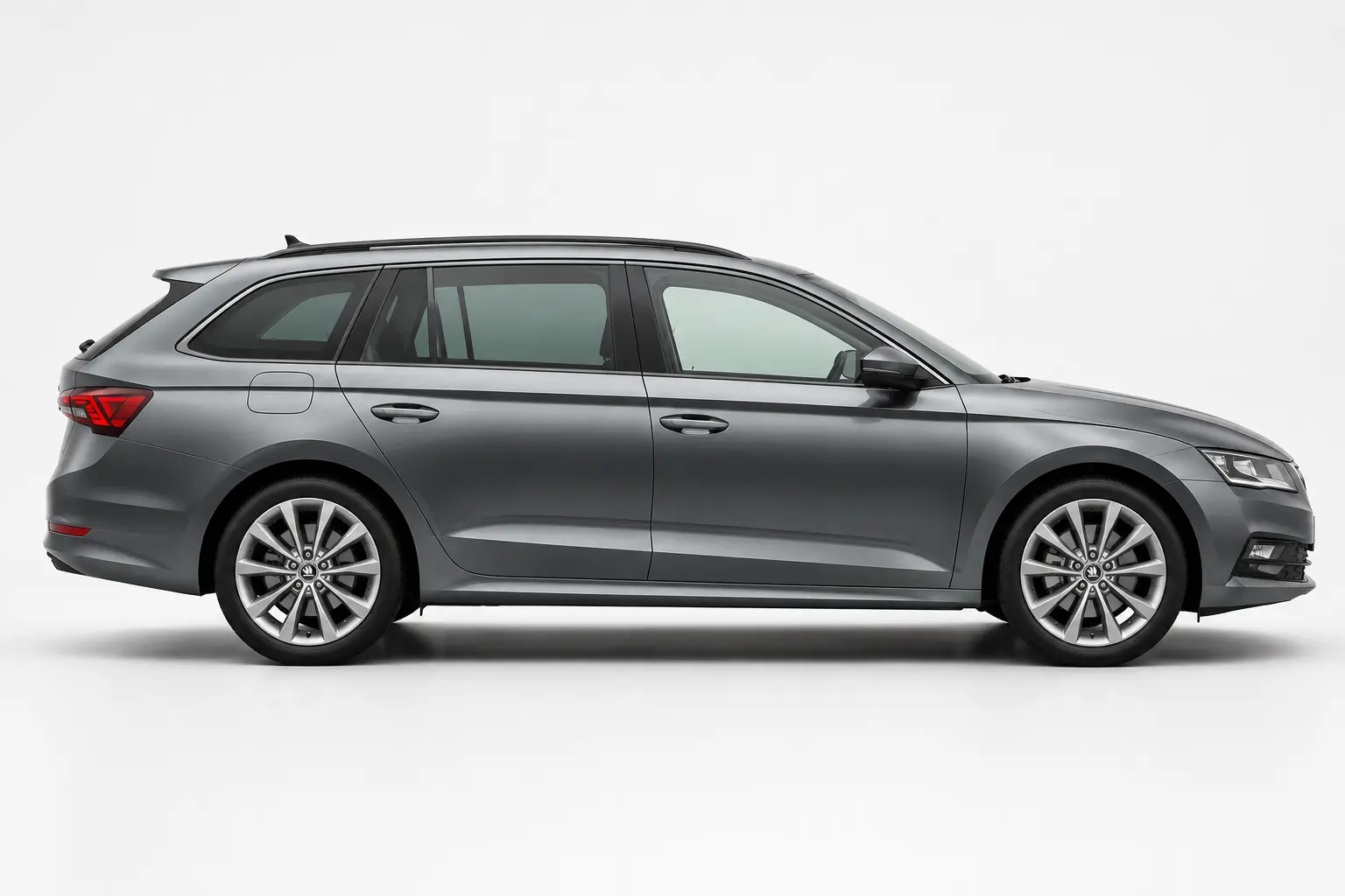 Estate taxi side view