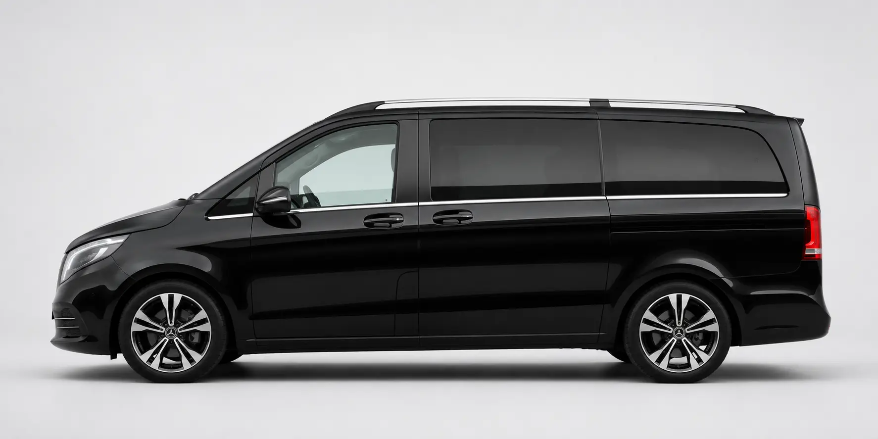 MPV taxi side view
